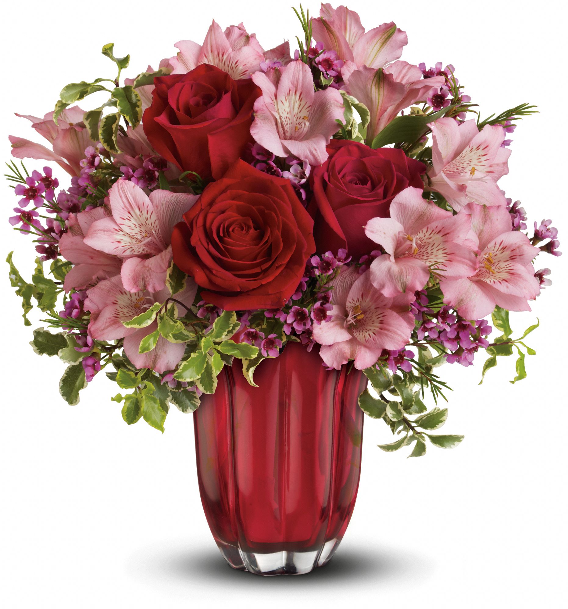 Heart's Treasure Bouquet by Teleflora Flowers