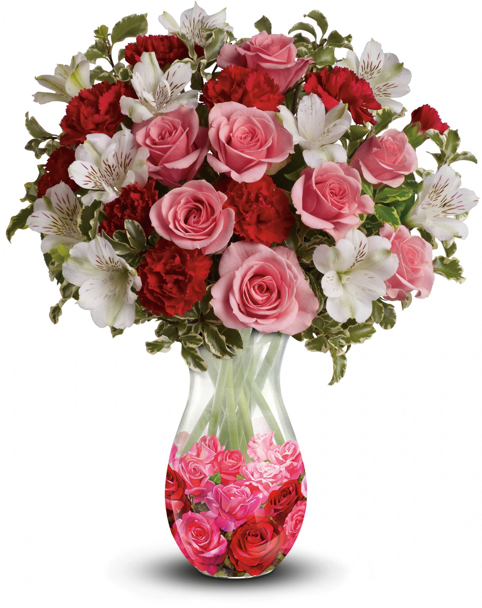 Teleflora's Rosy Posy Bouquet Flowers
