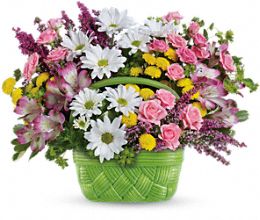 Easter Basket of flowers
