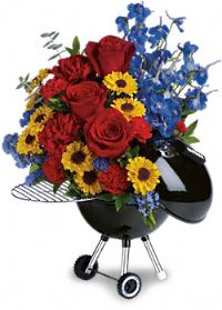 Weber Grill replica bouquet