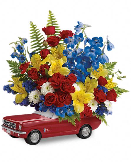 Ford Mustang bouquet