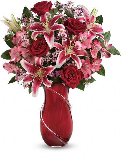 Teleflora's Wrapped With Passion Bouquet