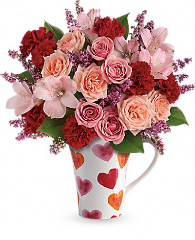 Teleflora's Lovely Hearts Bouquet