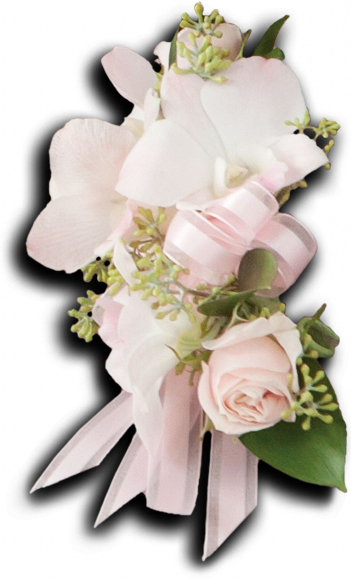 Beautiful Blush Corsage Flowers