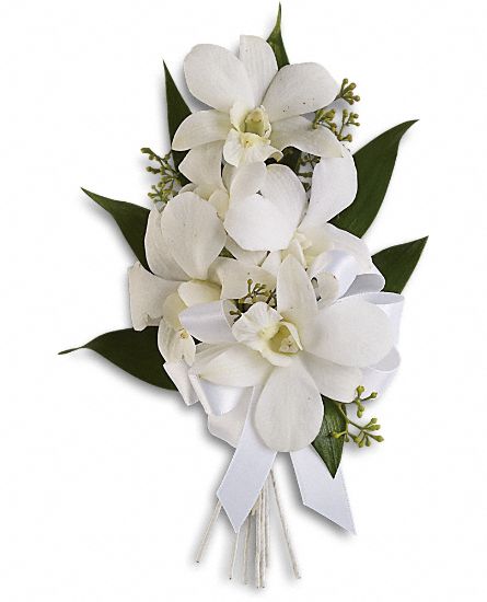 White Orchid Corsage