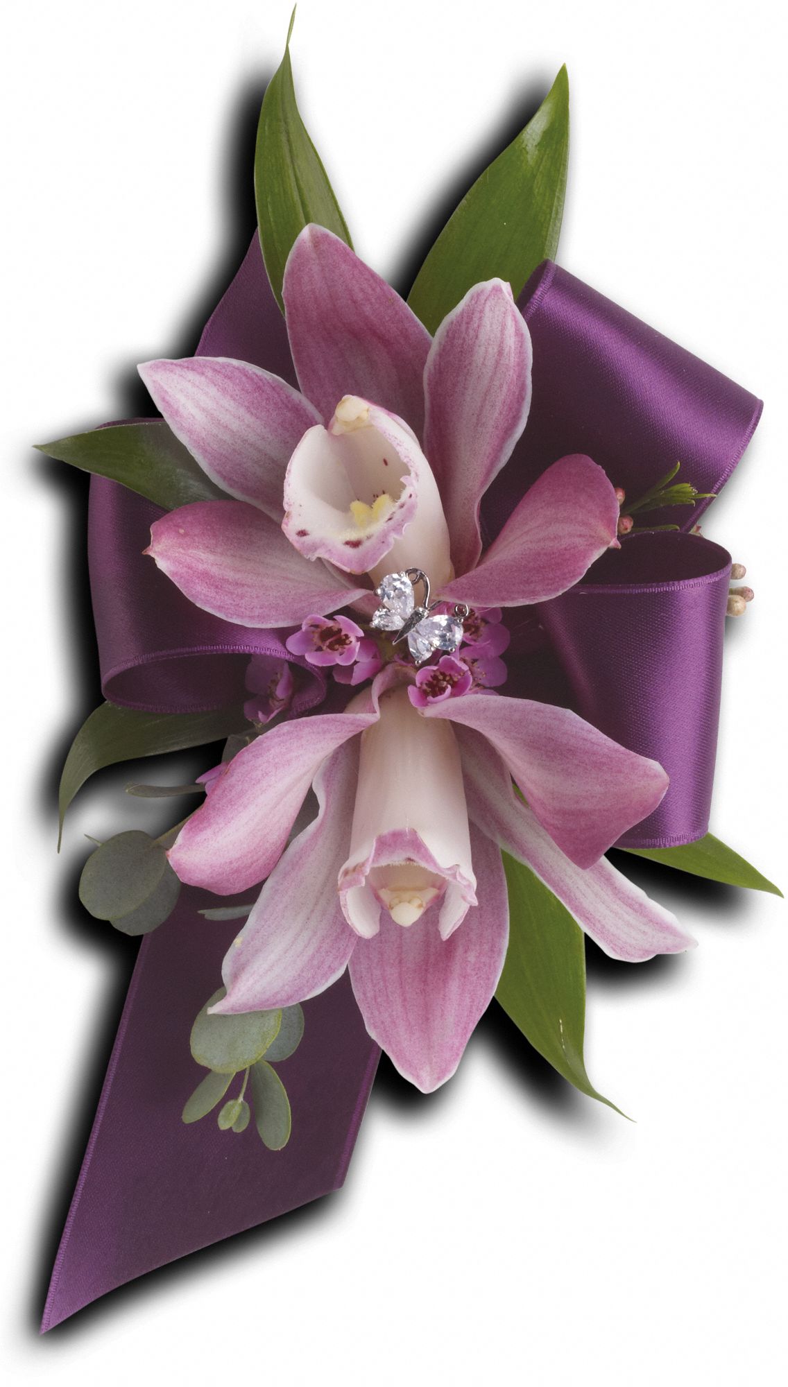 Exquisite Orchid Wristlet Flowers