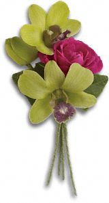 Orchid Celebration Boutonniere