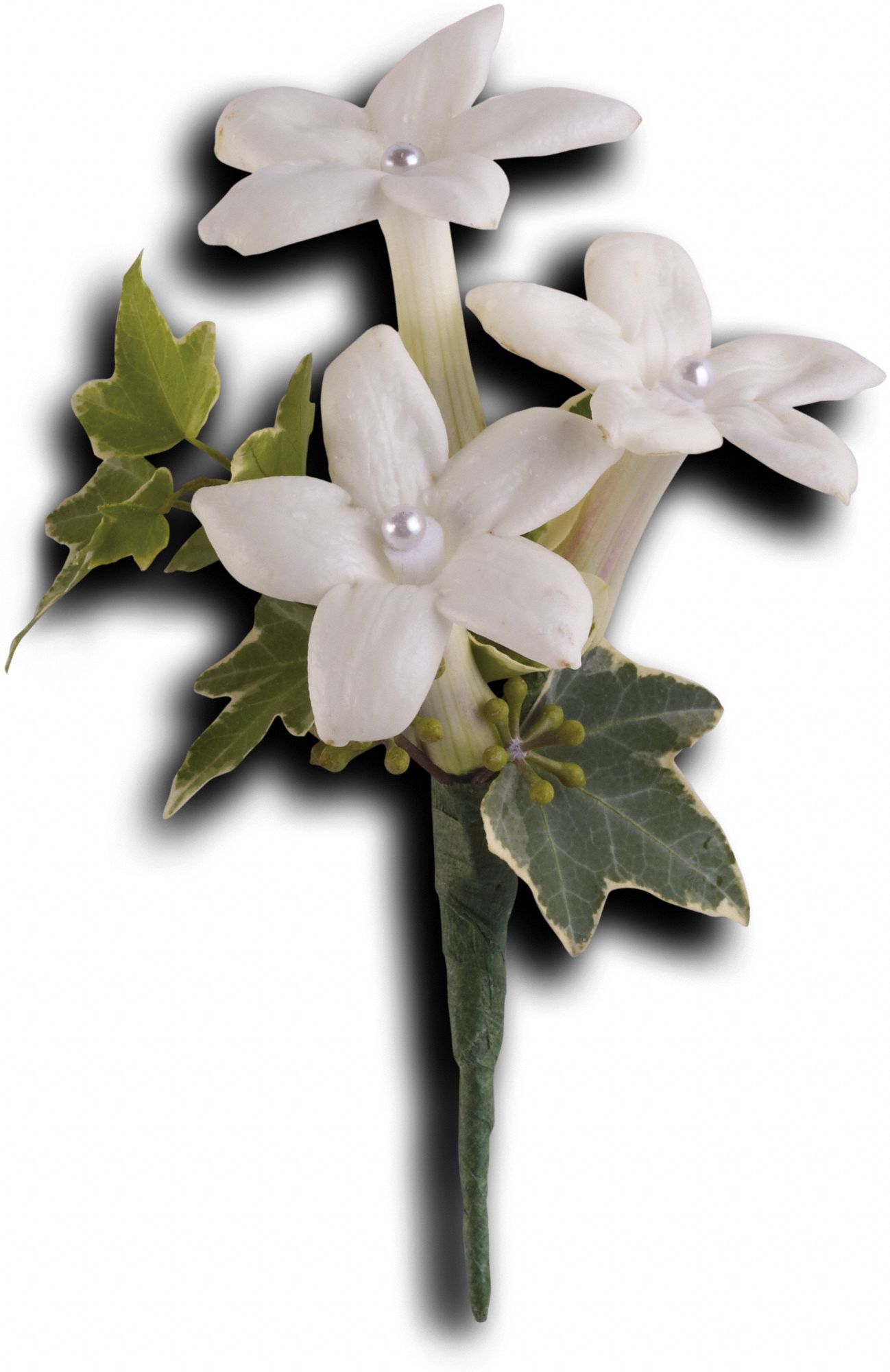 White Gloves Boutonniere Flowers