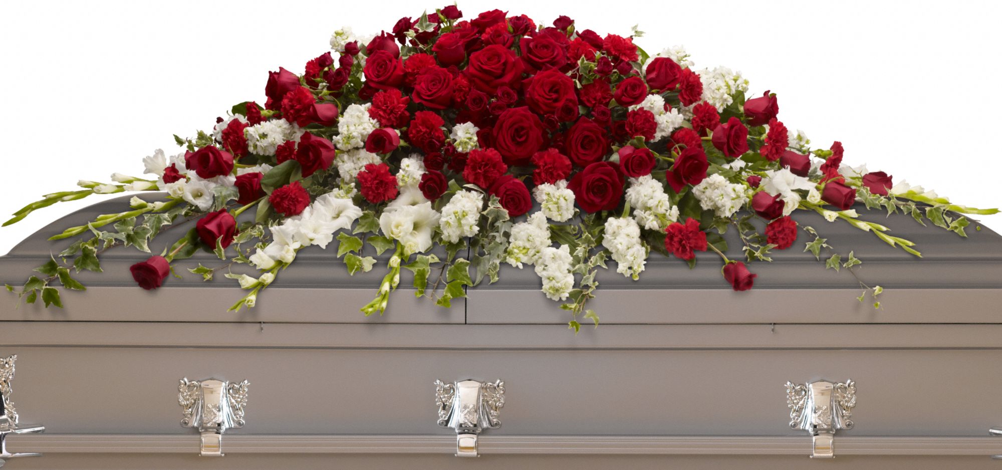 Garden of Grandeur Casket Spray Flowers