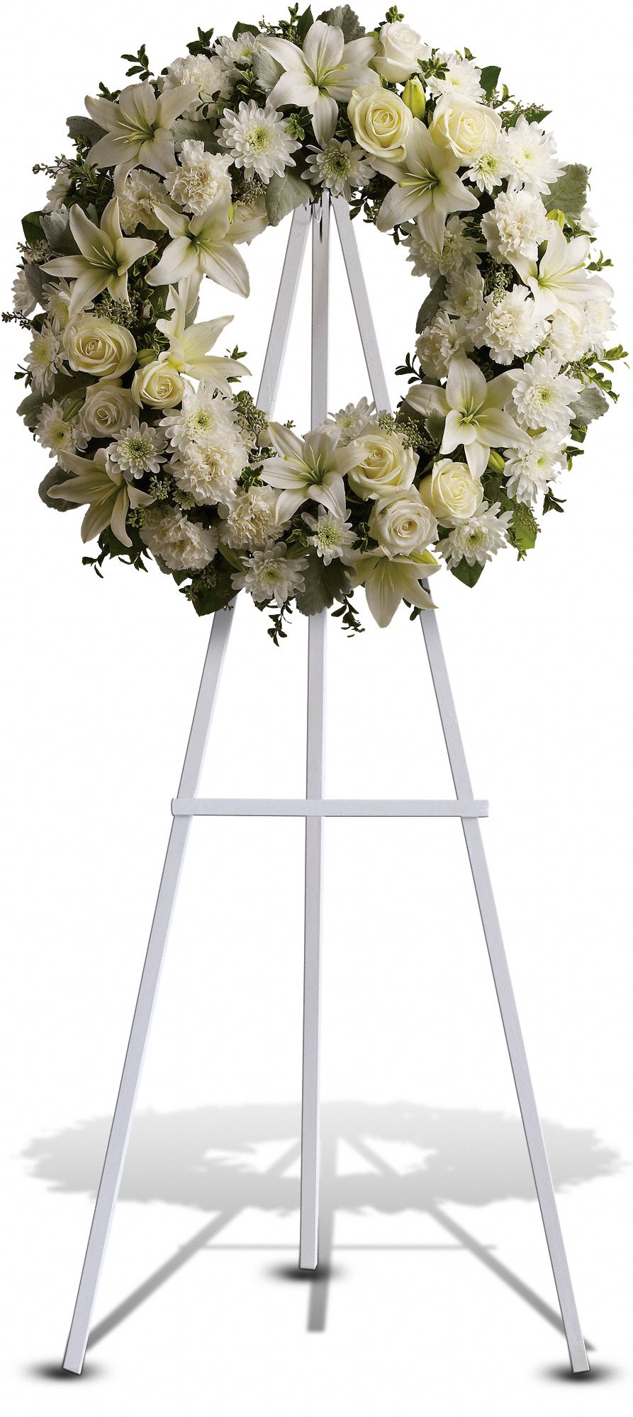 Serenity Wreath Flowers