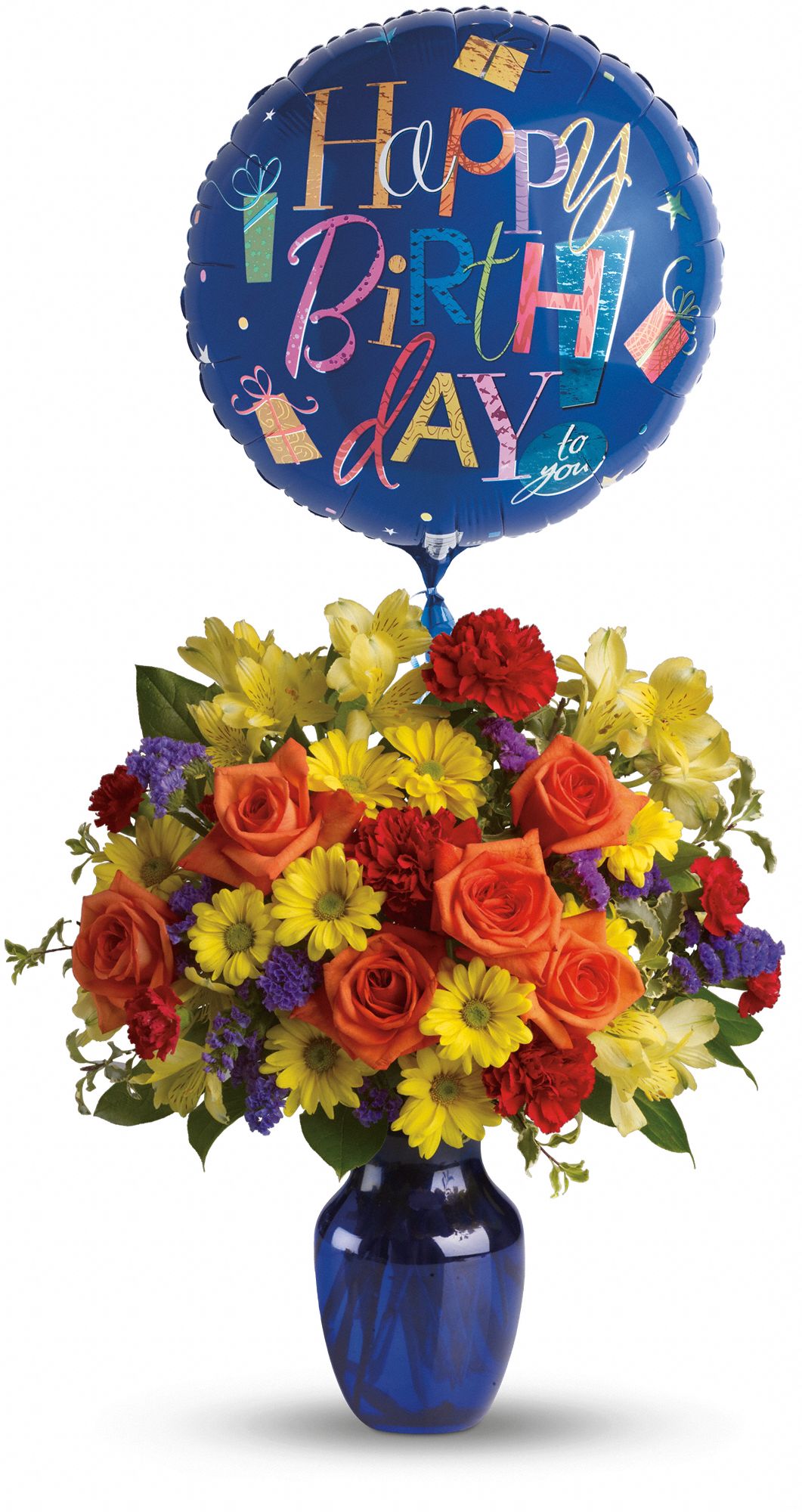 Fly Away Birthday Bouquet Flowers