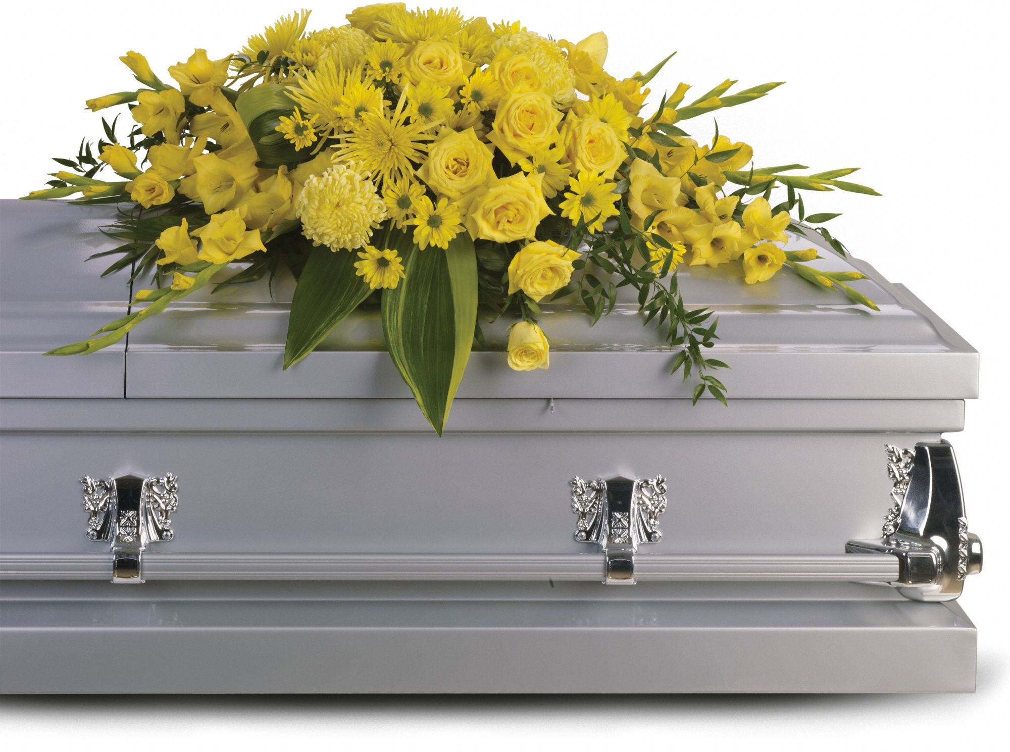 Graceful Grandeur Casket Spray Flowers