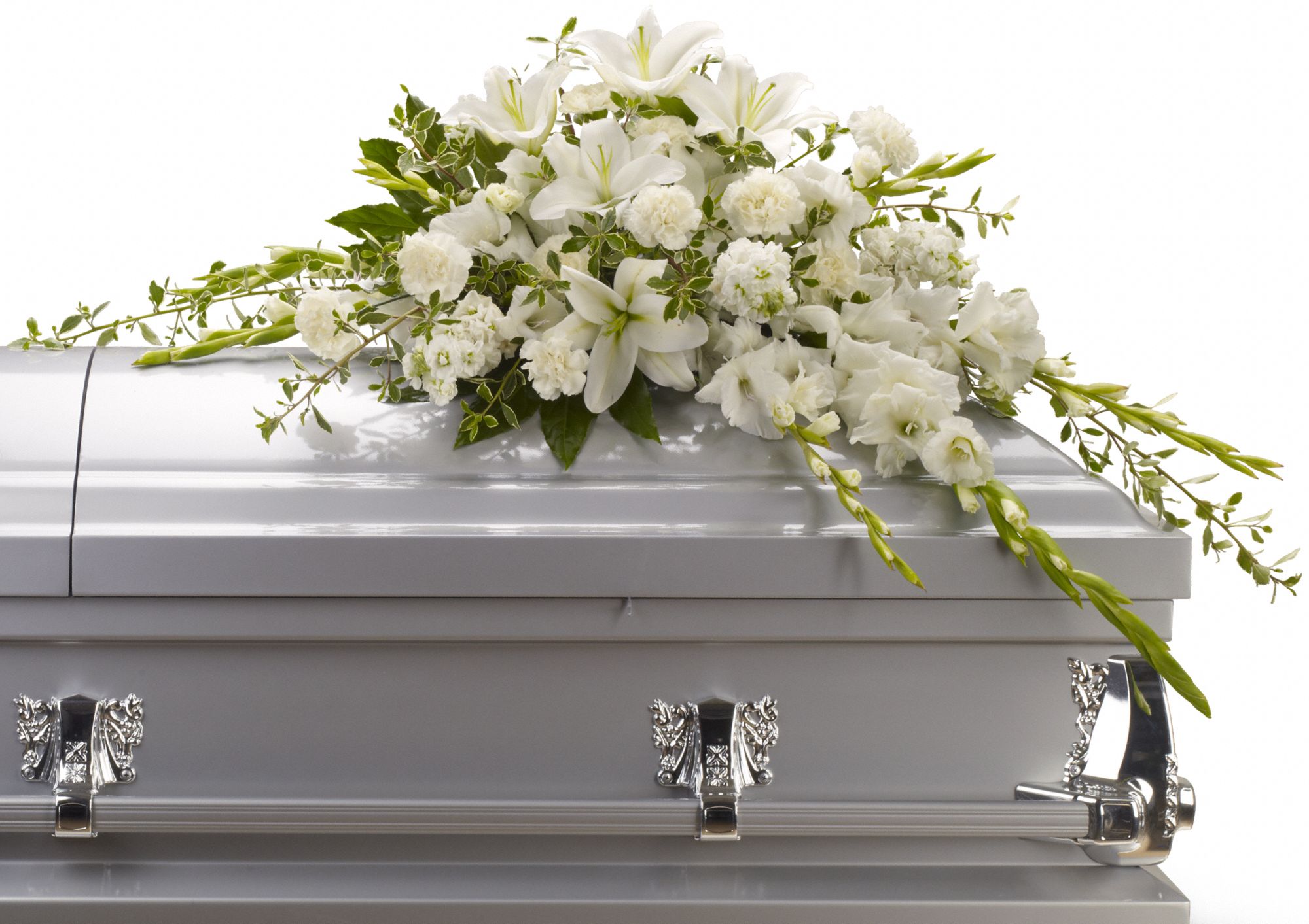Bountiful Memories Casket Spray Flowers