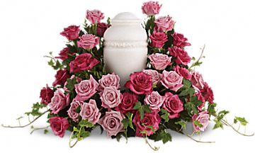 Bed of Pink Roses