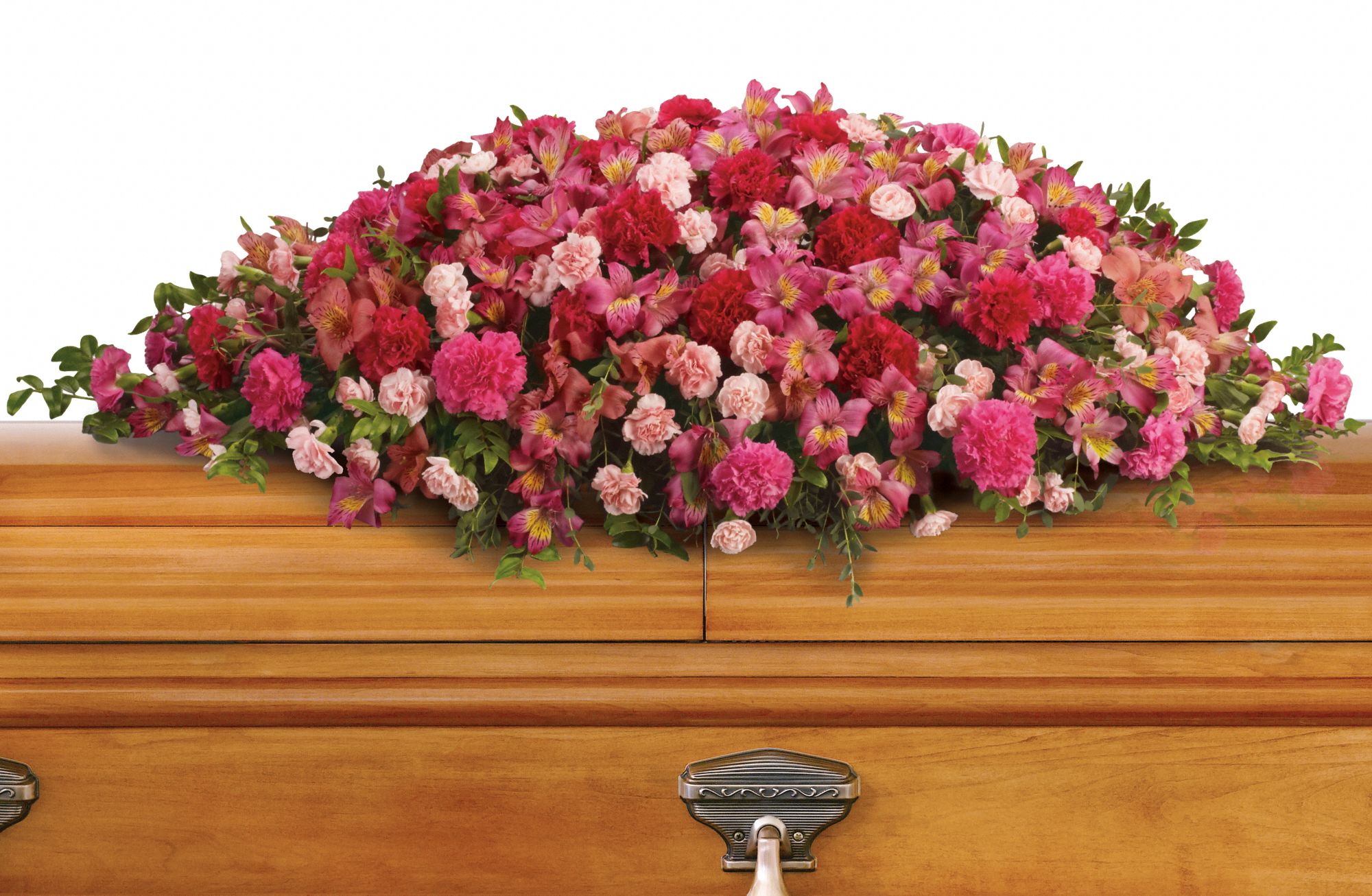 A Life Loved Casket Spray Flowers