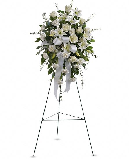 Sentiments of Serenity Funeral Spray