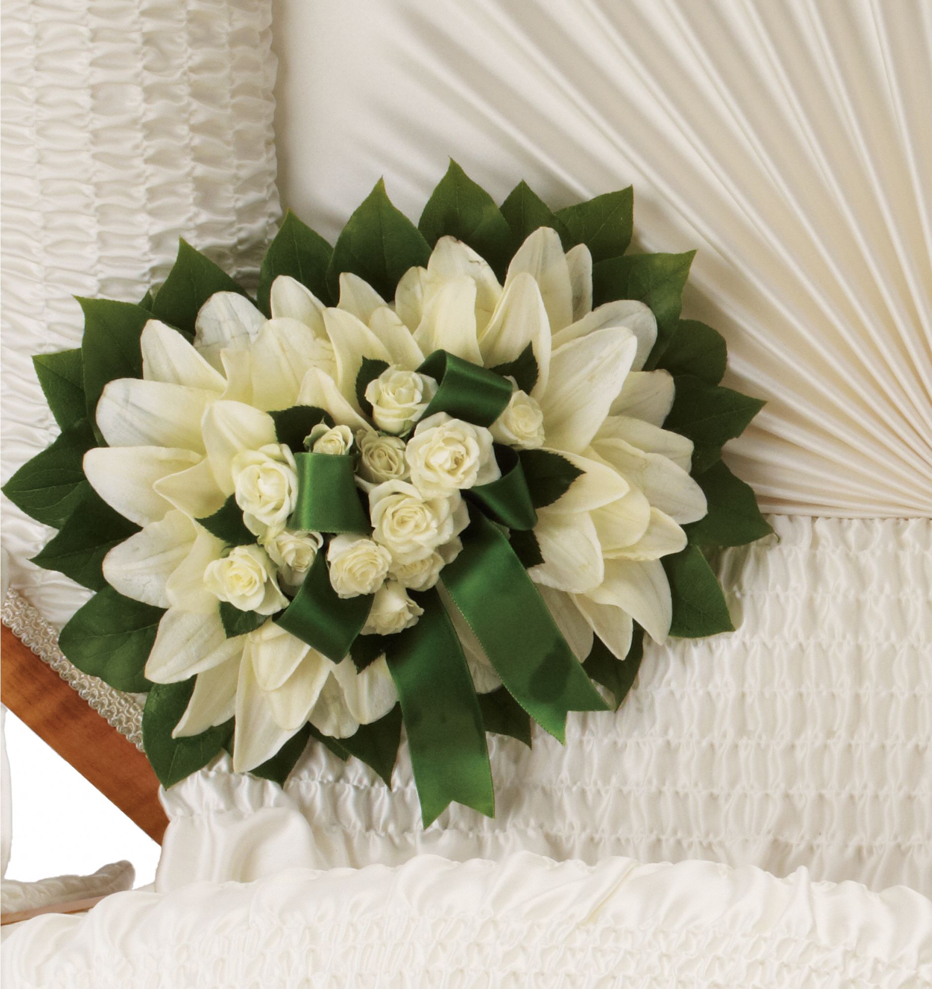 Pure Faith Pillow Flowers