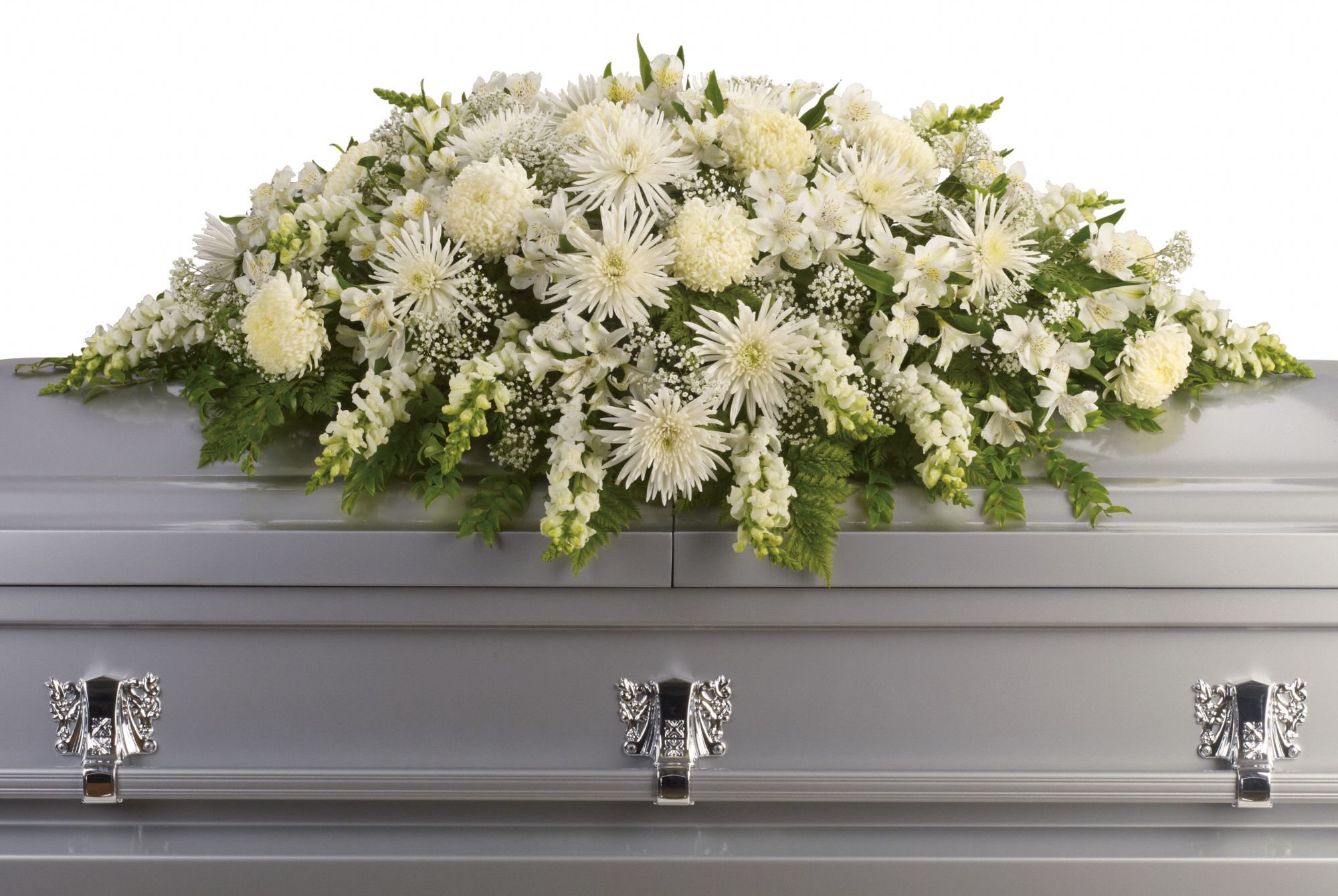 Enduring Light Casket Spray Flowers