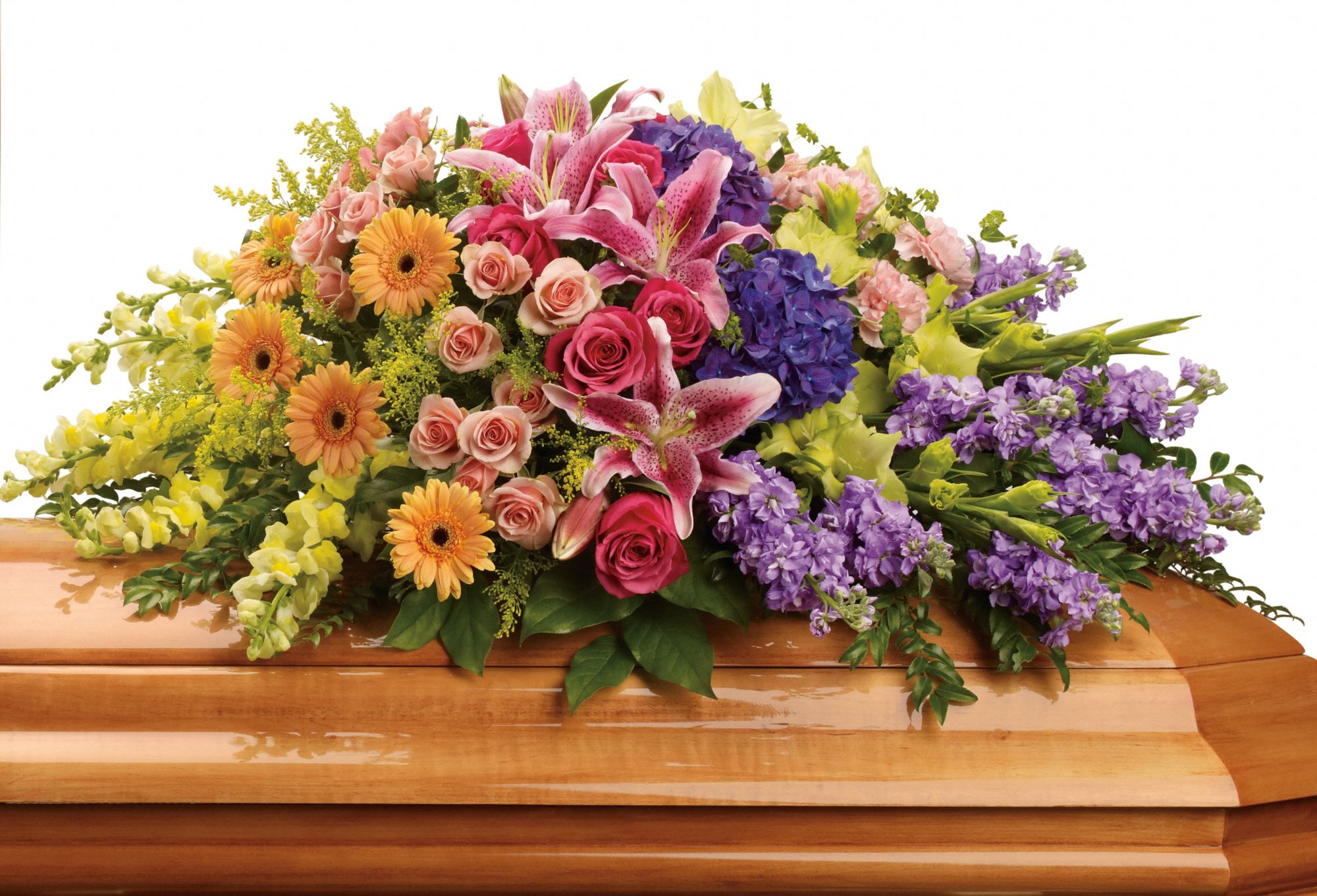 Garden of Sweet Memories Casket Spray Flowers