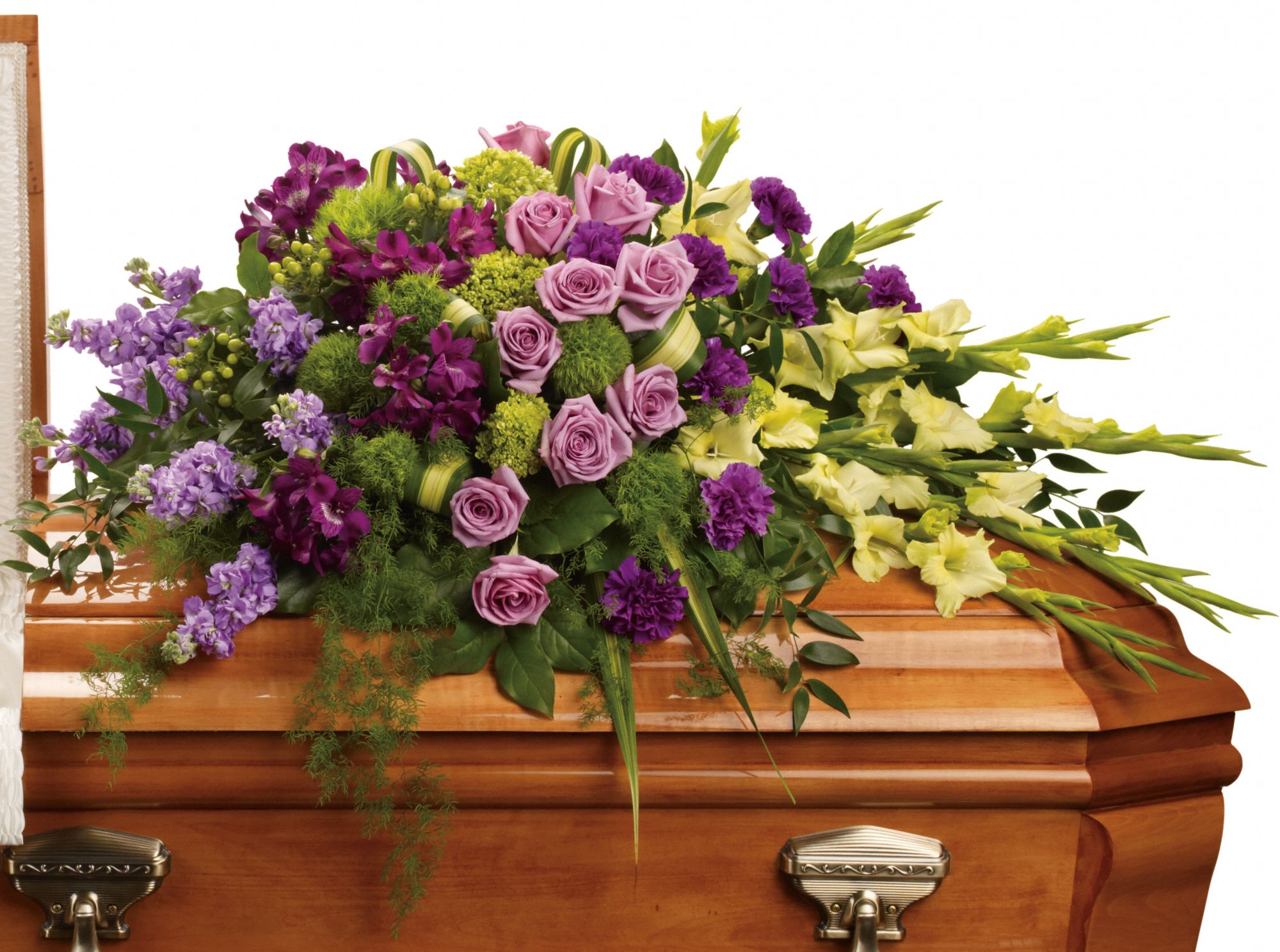 Reflections of Gratitude Casket Spray Flowers