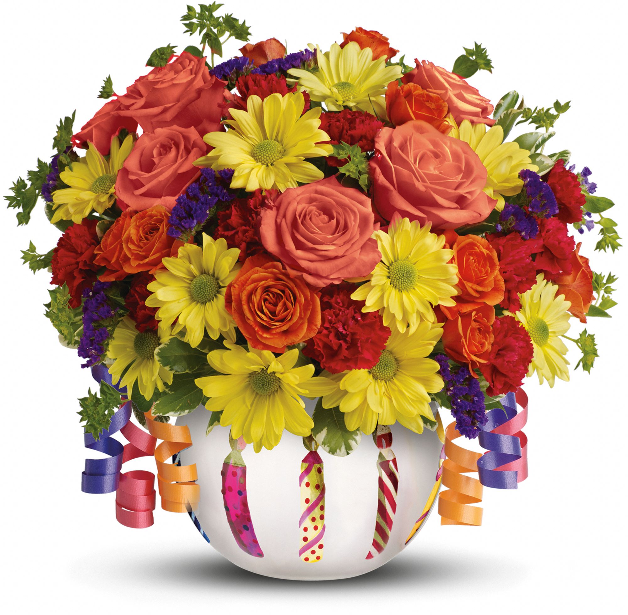 Teleflora's Brilliant Birthday Blooms Flowers, Teleflora's Brilliant