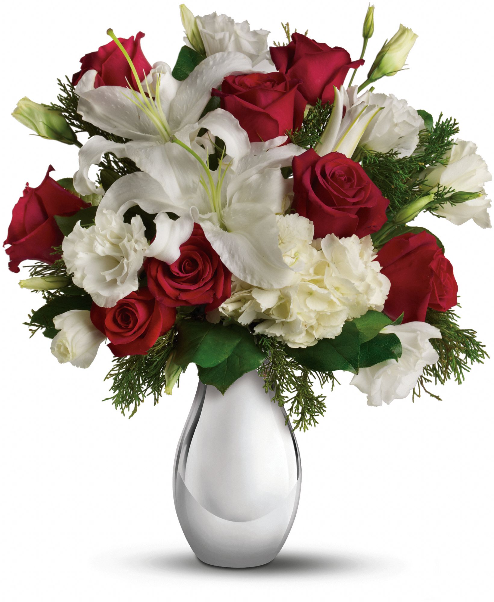 Teleflora's Silver Noel Bouquet Flowers