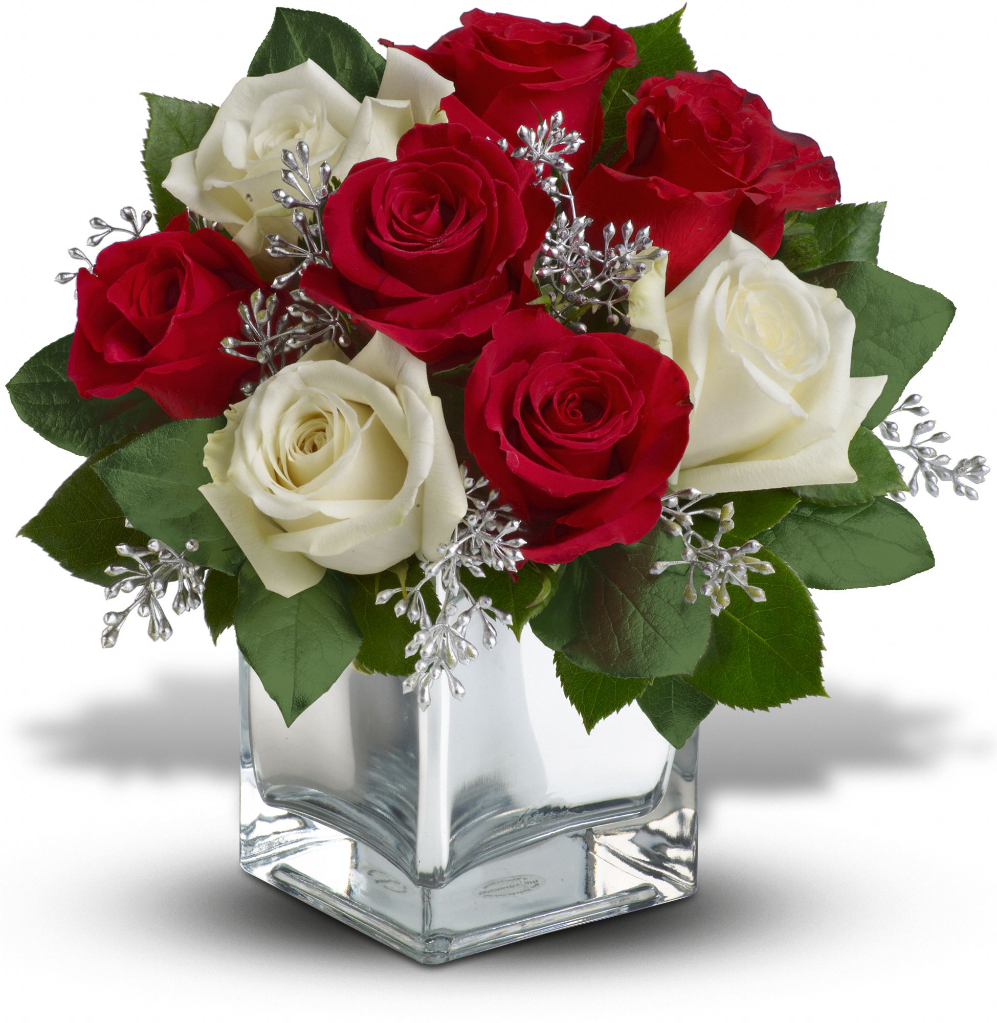 Teleflora's Snowy Night Bouquet Flowers