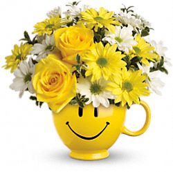 Yellow flower arrangement
