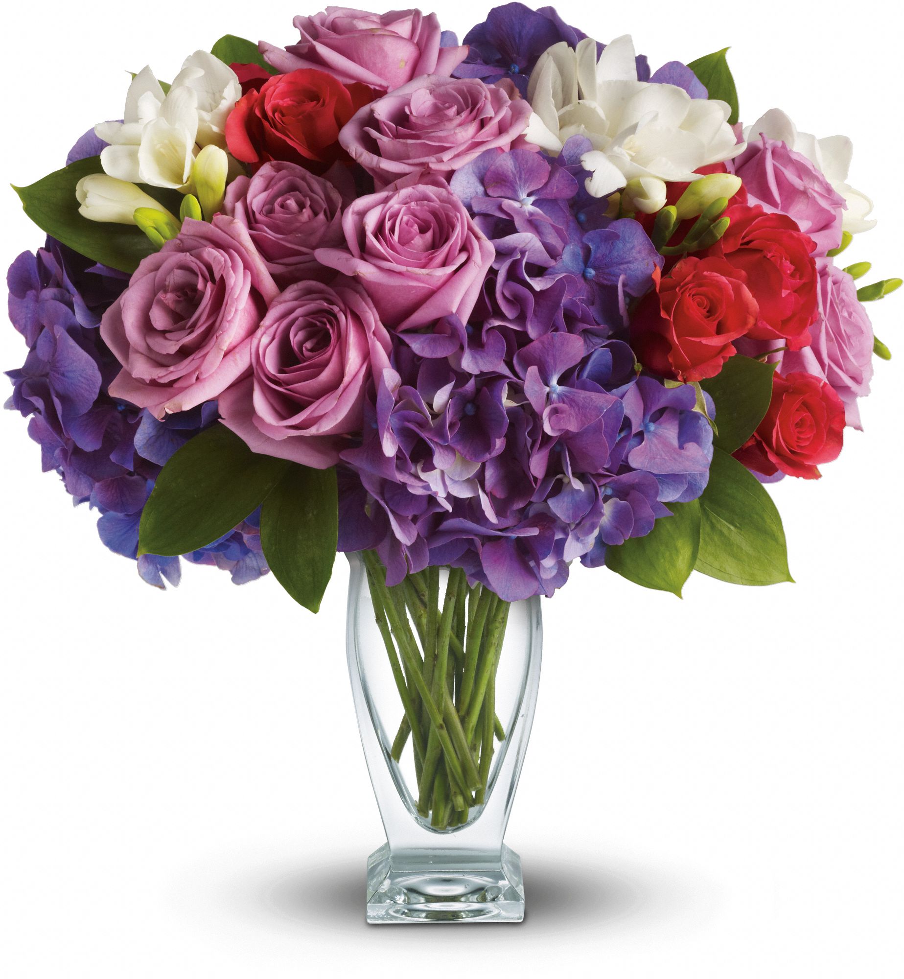 Teleflora's Rhapsody in Purple Flowers