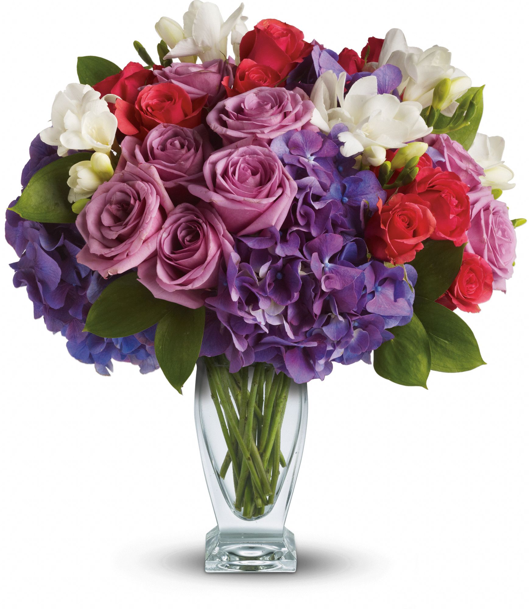 Teleflora's Rhapsody in Purple DX Flowers
