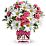 Polka Dots and Posies Flowers