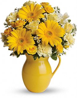 Sunny Day Pitcher Bouquet