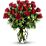 Always on My Mind - Long Stemmed Red Roses Flowers