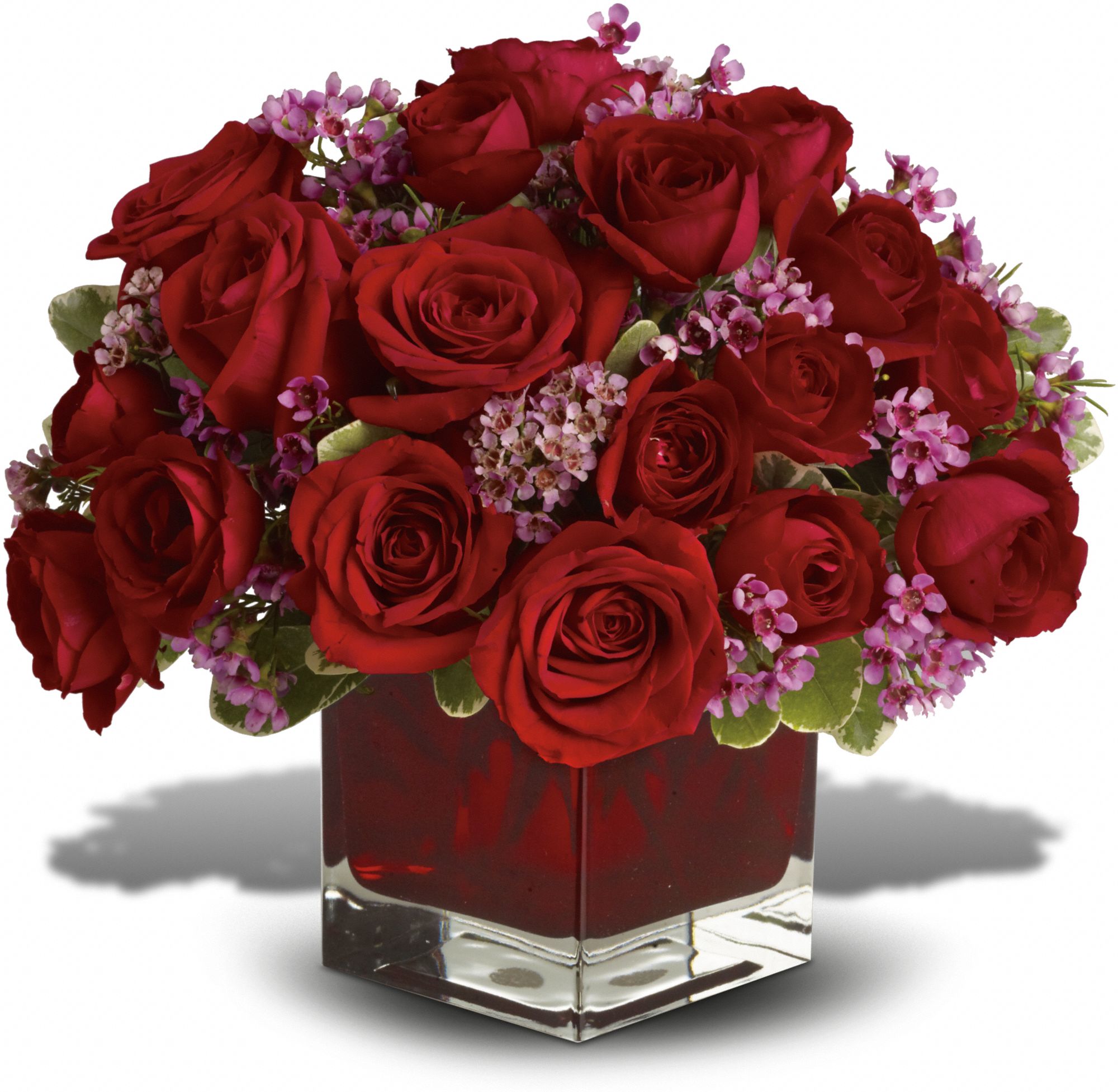 Never Let Go By Teleflora - 18 Red Roses Flowers
