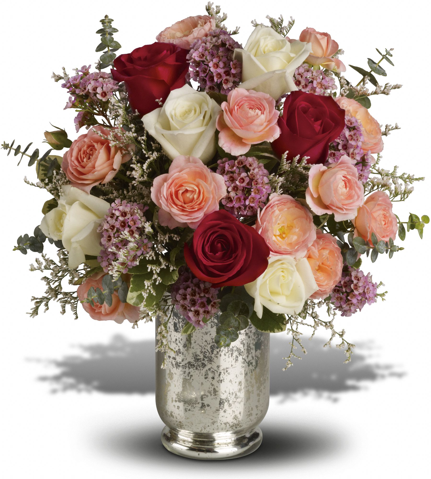 Always Yours Bouquet with Red Roses by Teleflora Flowers