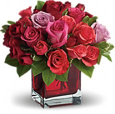 Madly in Love Bouquet with Red Roses by Teleflora