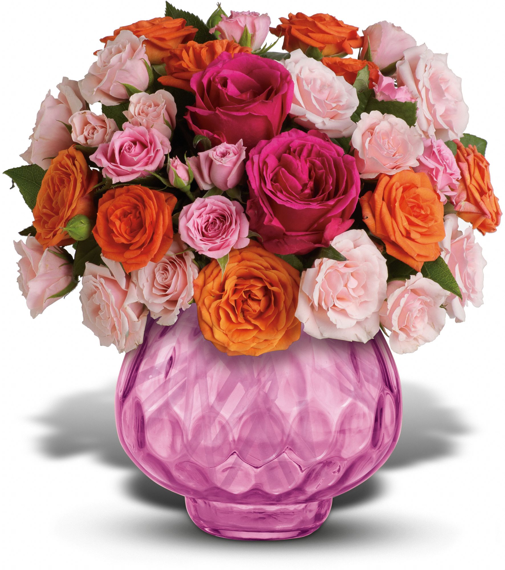 Teleflora's Sweet Fire Bouquet with Roses Flowers