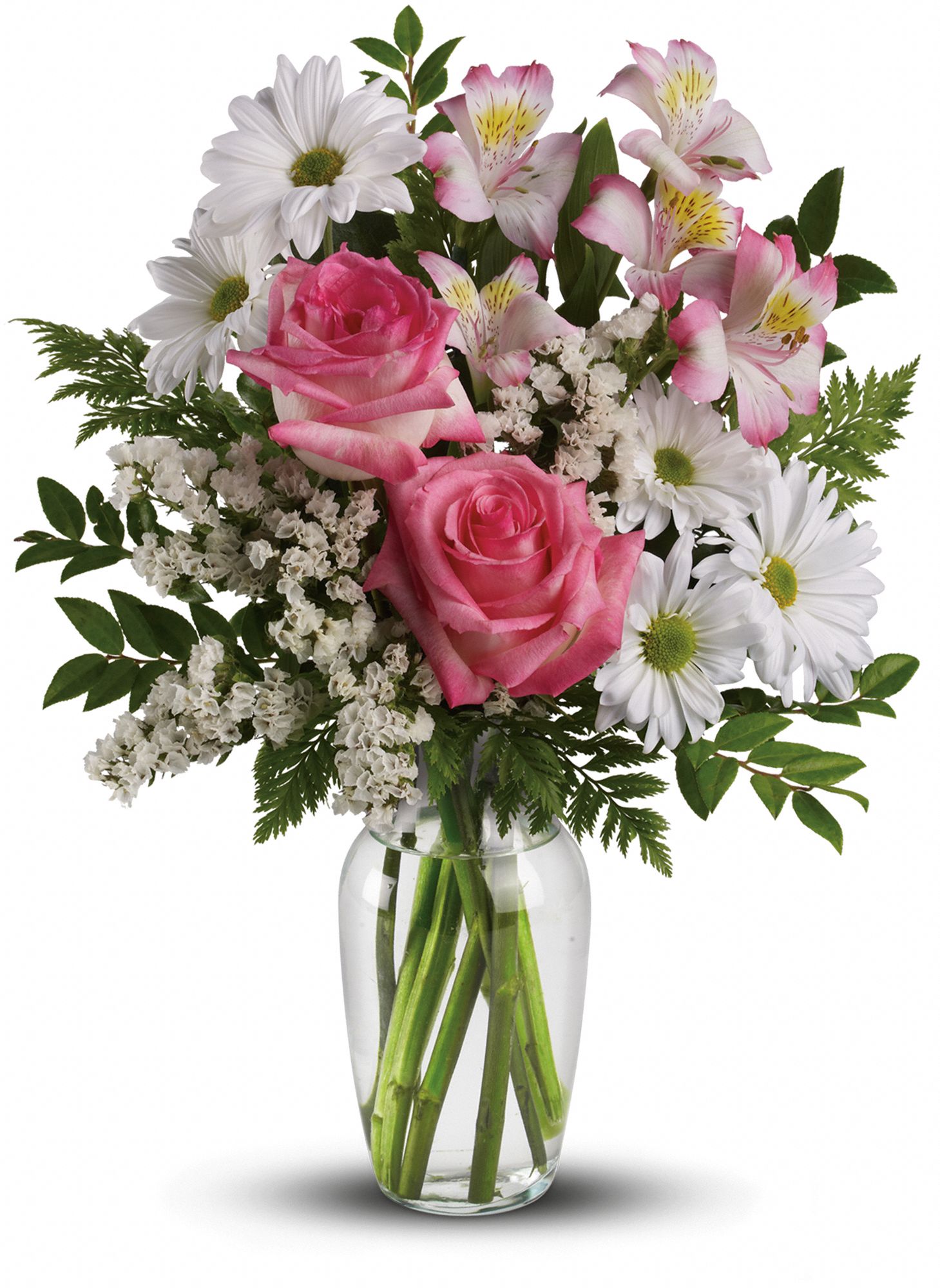 What a Treat Bouquet with Roses Flowers