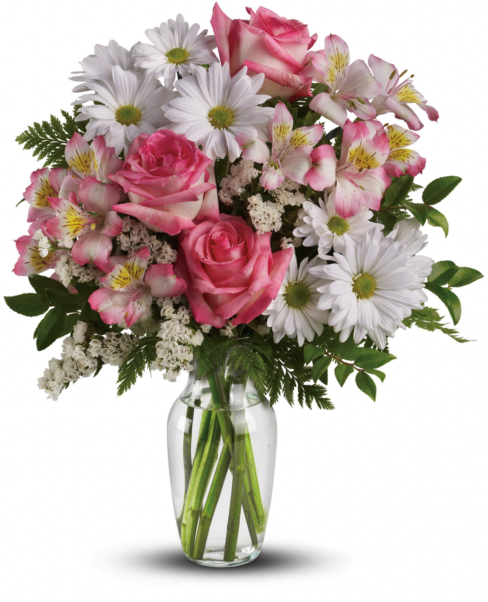 What a Treat Bouquet with Roses Flowers