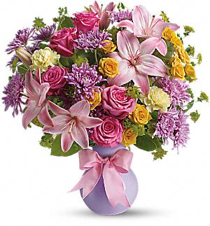 Teleflora's Perfectly Pastel Bouquet