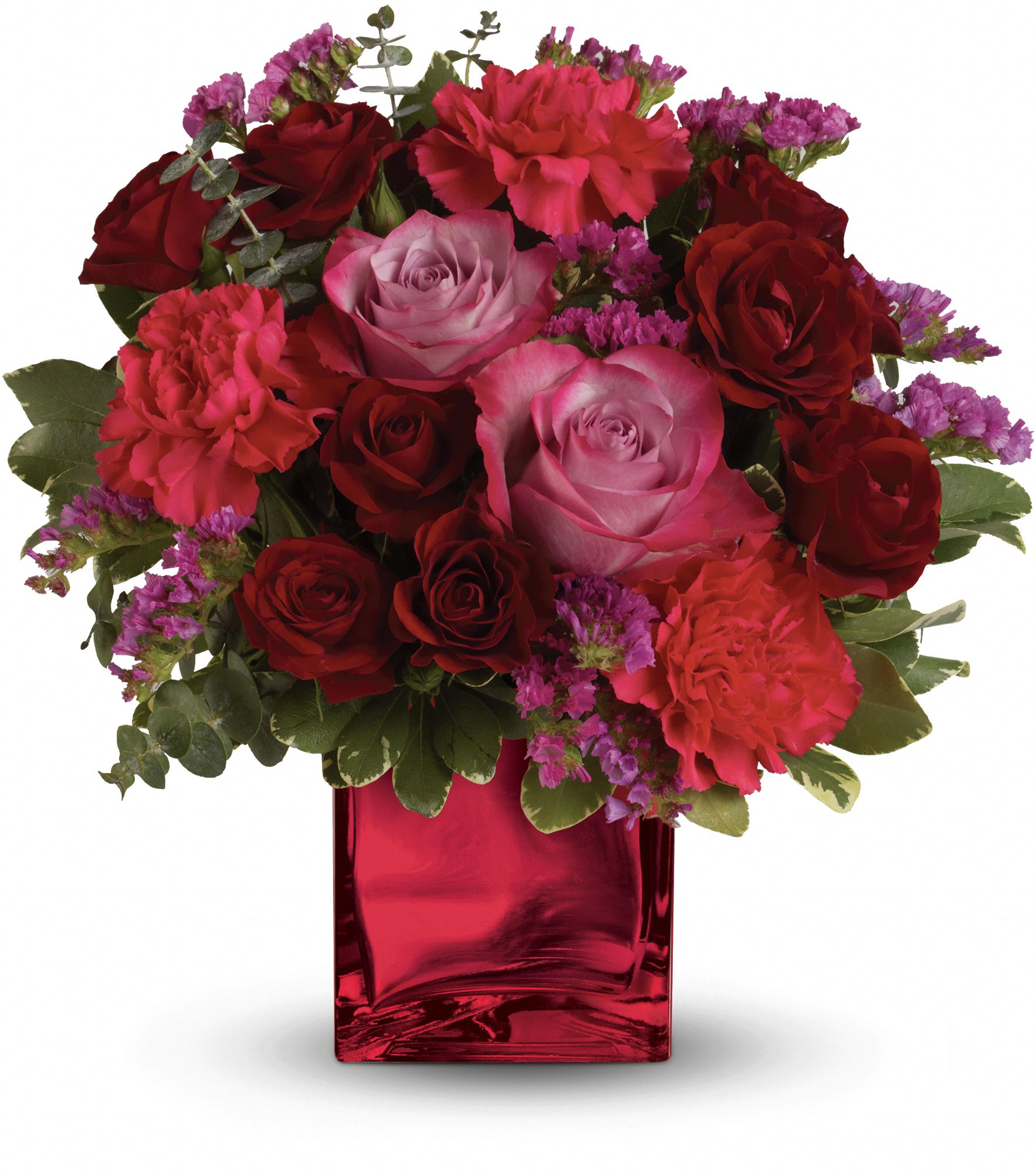 Teleflora's Ruby Rapture Bouquet Flowers