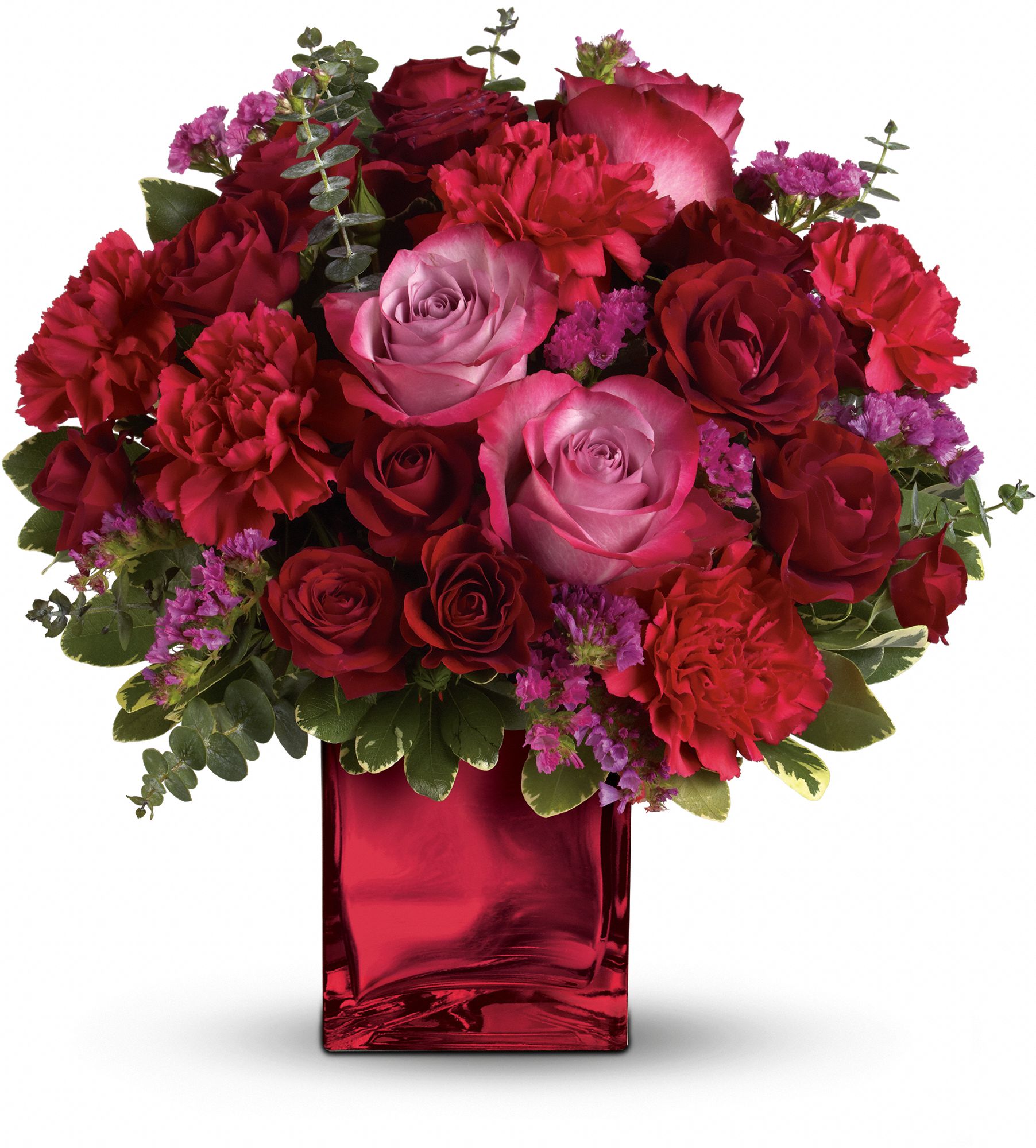 ruby anniversary flower bouquet