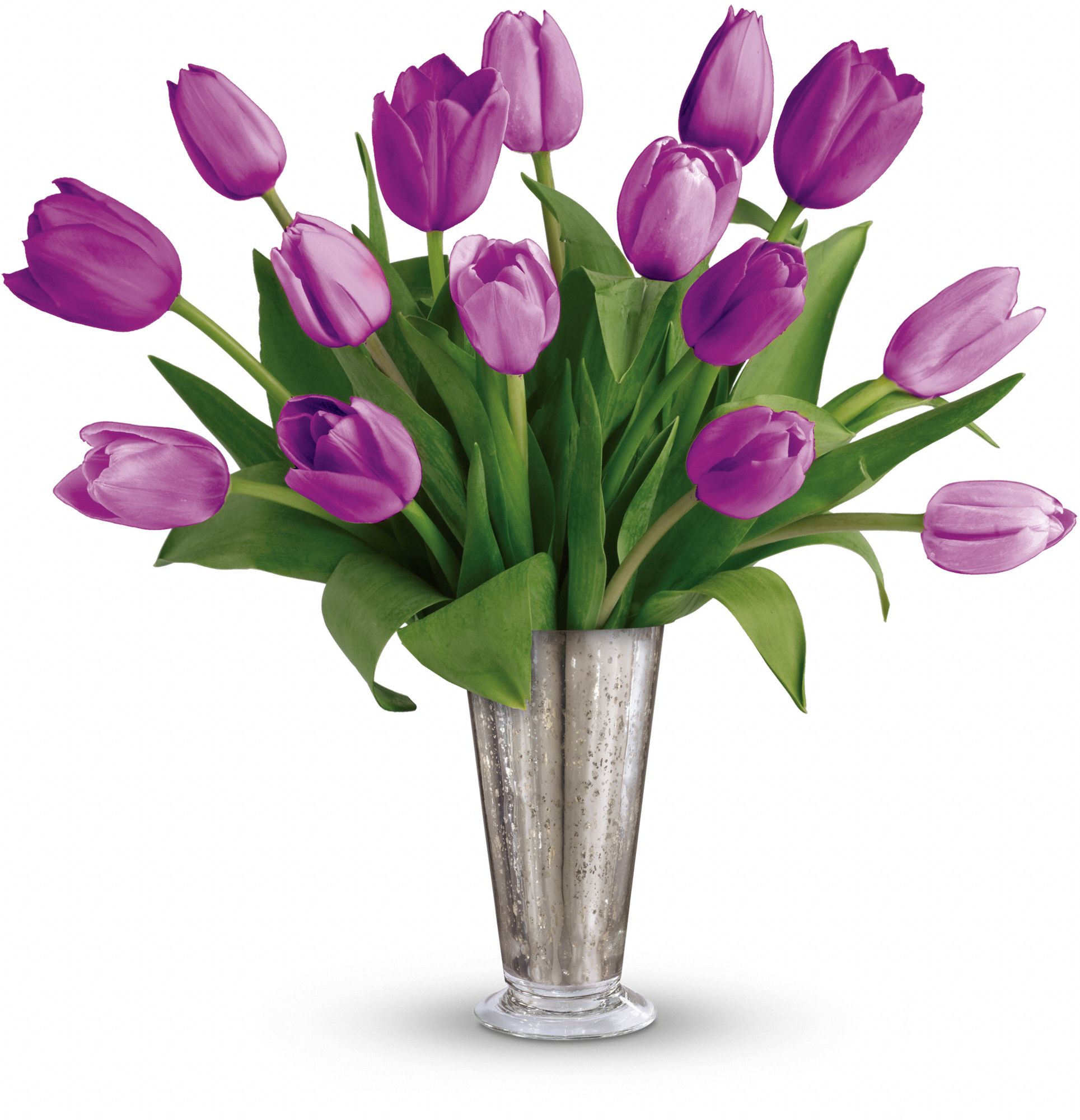 Tantalizing Tulips Bouquet by Teleflora Flowers