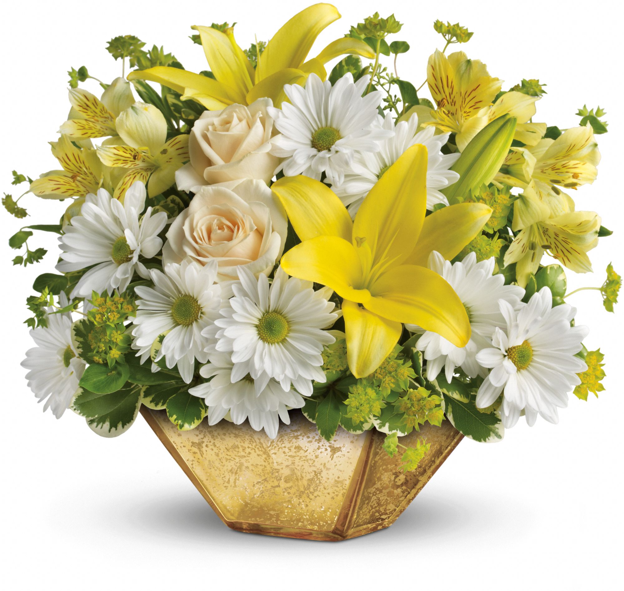Garden Reflections Centerpiece by Teleflora Flowers