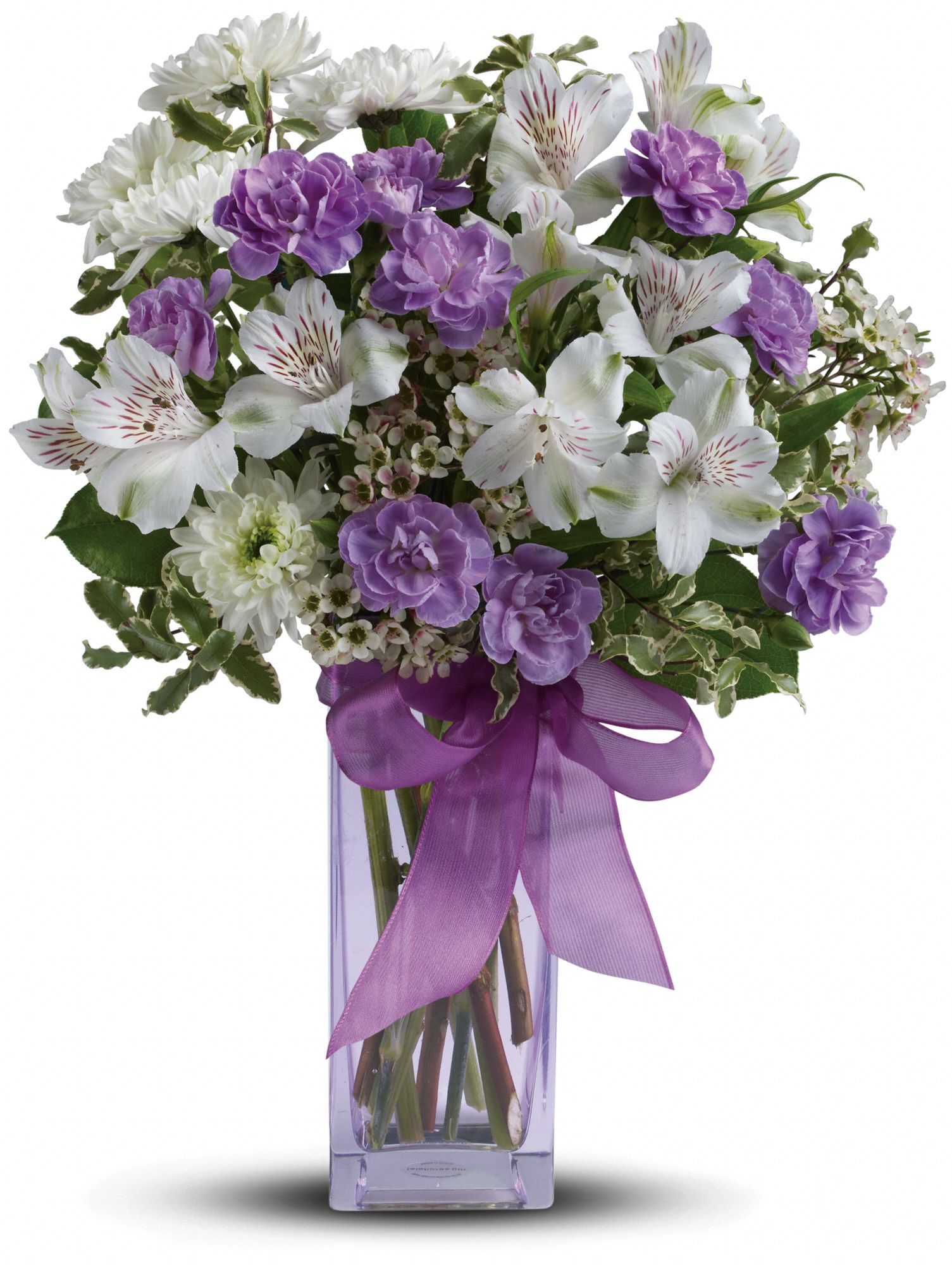 Teleflora's Lavender Laughter Bouquet Flowers