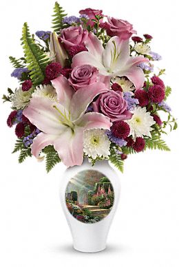 Thomas Kinkade's Moment of Grace Bouquet