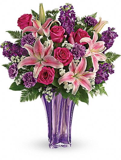 Teleflora's Luxurious Lavender Bouquet