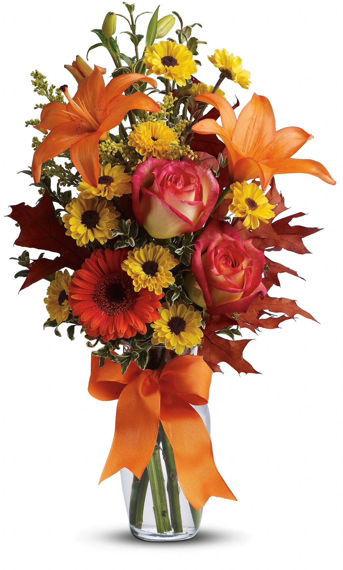 Burst of Autumn Flowers