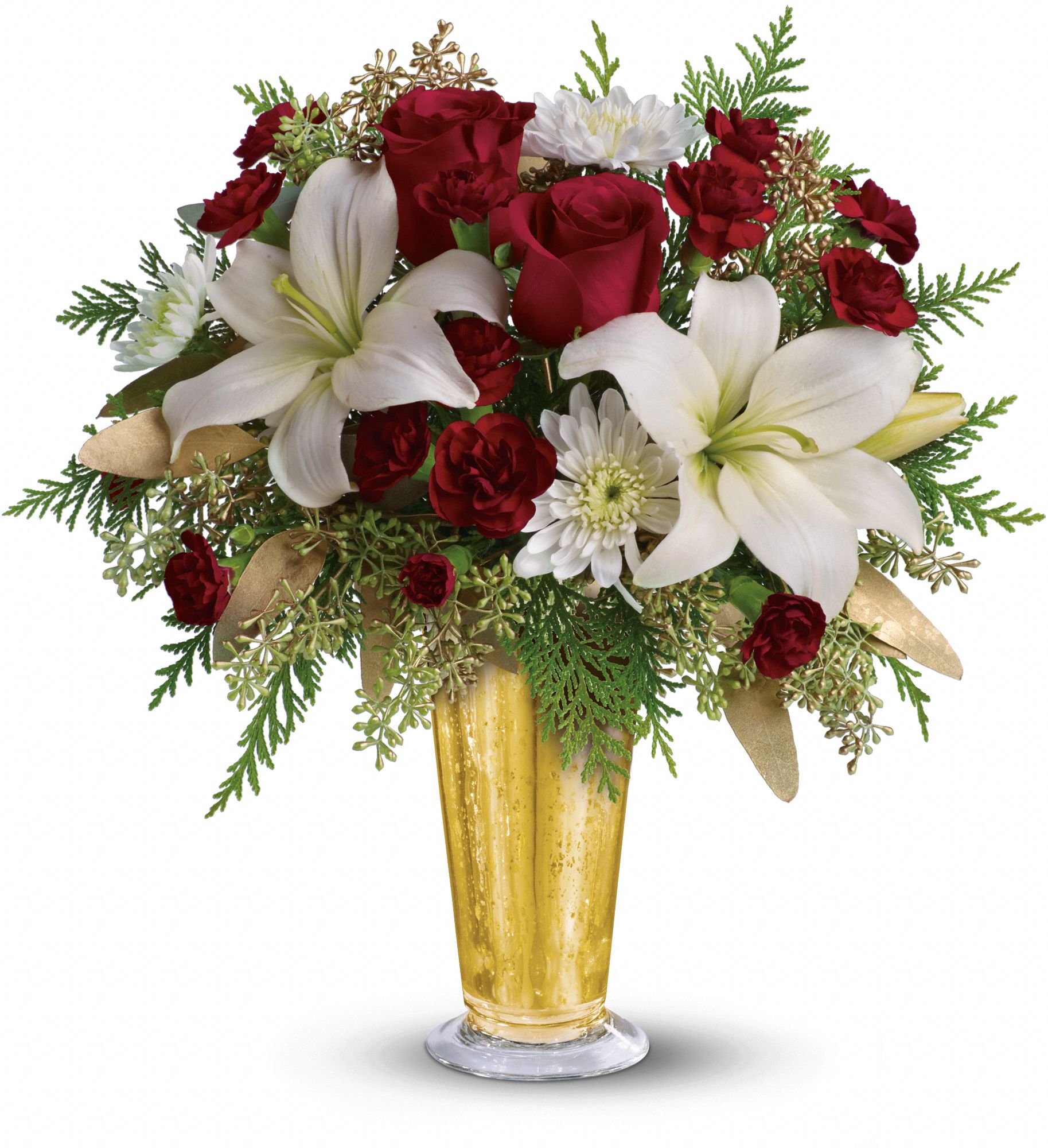 Golden Gifts by Teleflora Flowers