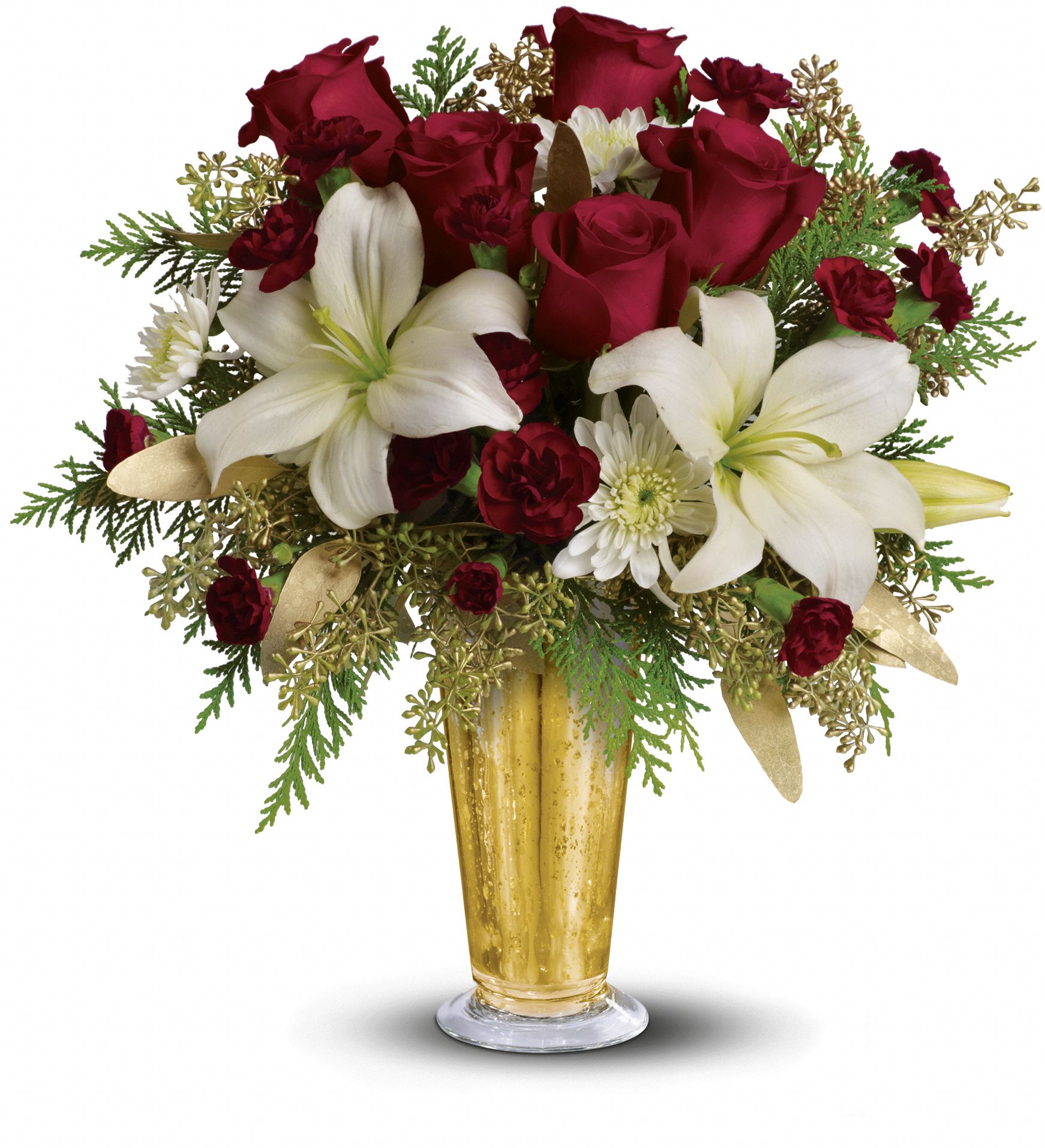 Golden Gifts by Teleflora Flowers